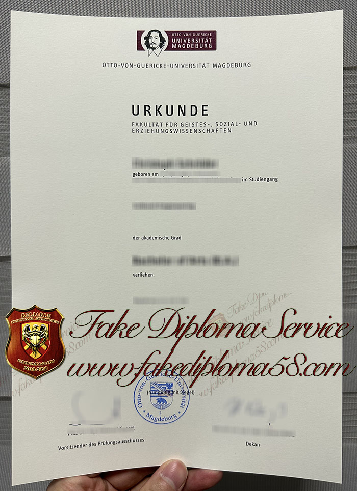 Otto-von-Guericke-Universität Magdeburg degree