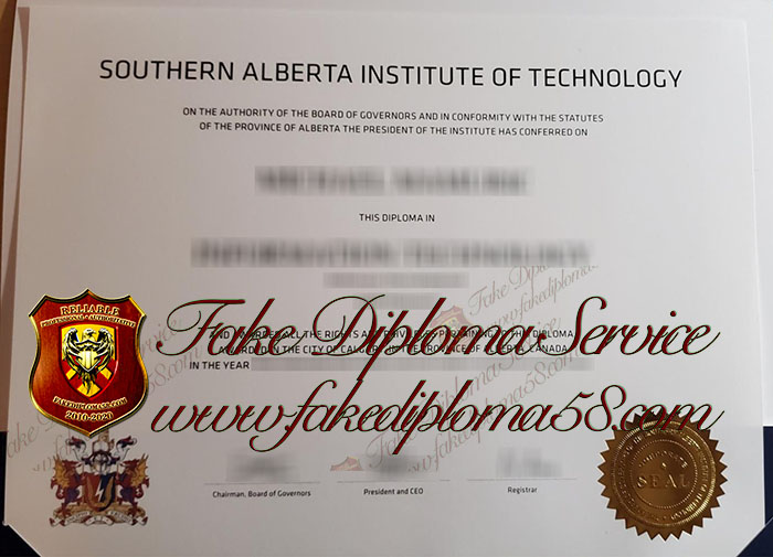Southern Alberta Institute of Technology diploma