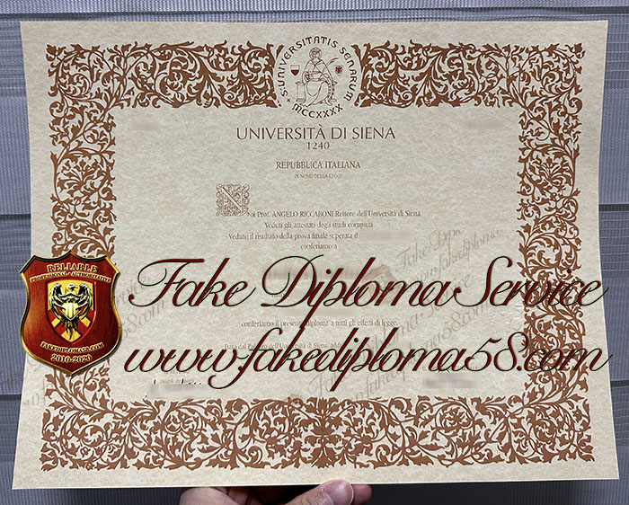 Università di Siena diploma