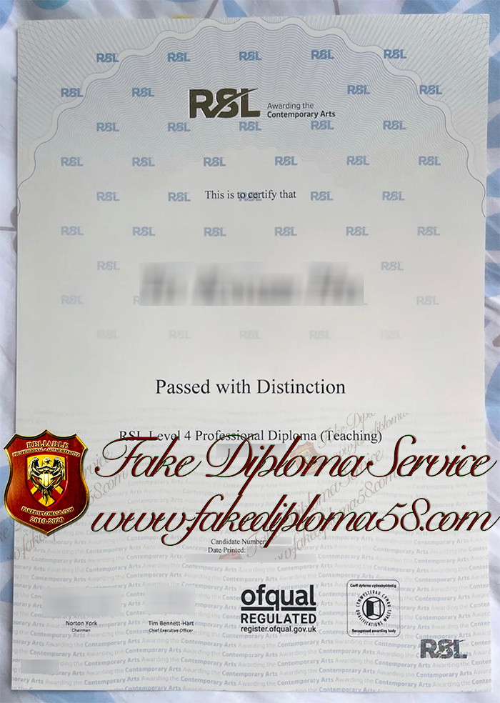 RSL diploma