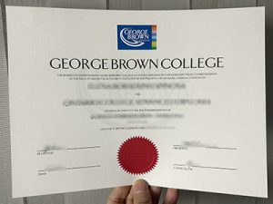 George Brown College diploma
