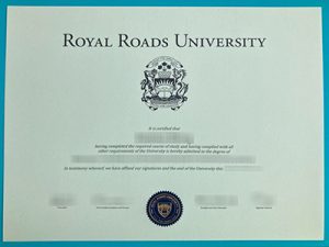 Royal Roads University diploma