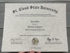 St.Cloud State University diploma