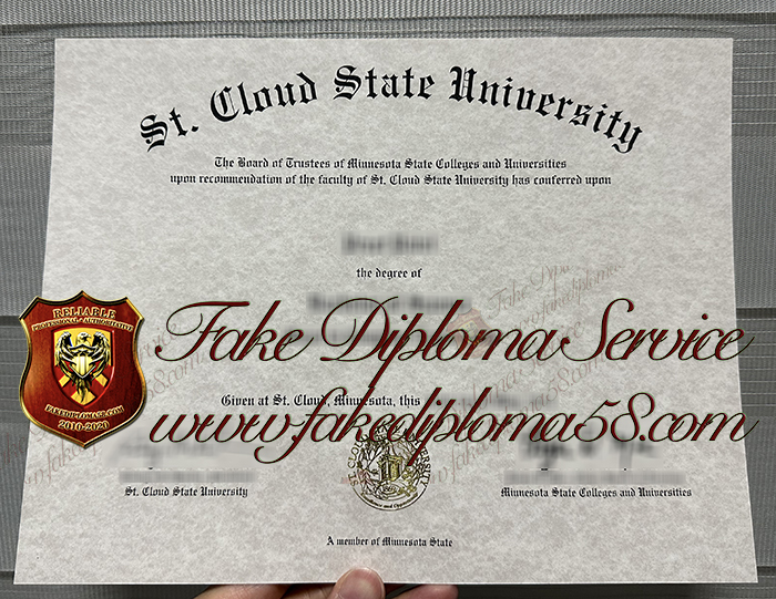 St.Cloud State University diploma