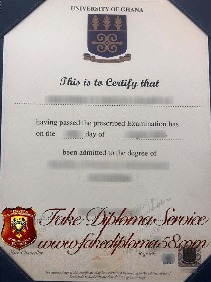 University of Ghana diploma