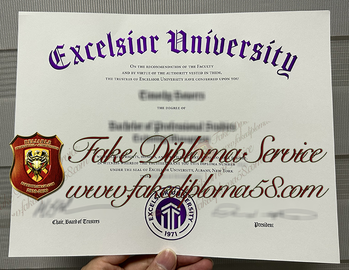 Excelsior University diploma
