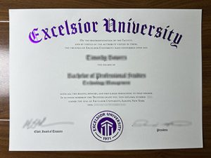 Excelsior University diploma