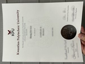 Kwantlen Polytechnic University diploma