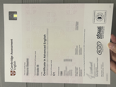 How much does to buy a Cambridge CAE Certificate in 2025?
