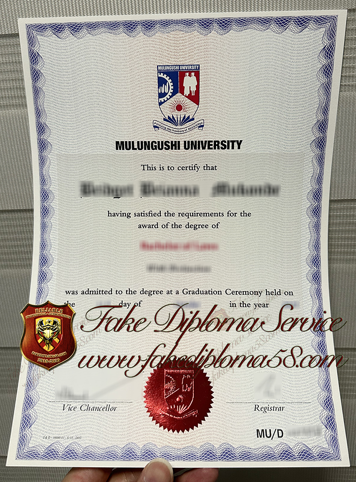 Mulungushi University diploma
