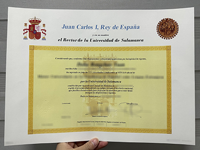Universidad de Salamanca diploma