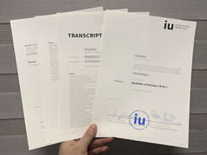 IU Internationale Hochschule degree and transcript