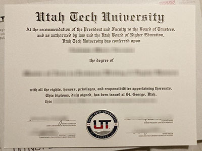 Is it possible to obtain a Utah Tech University diploma for a job?