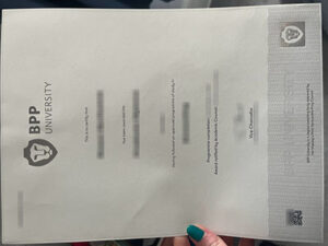 BPP University diploma