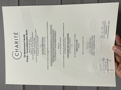 Is it easy to order a Charité – Universitätsmedizin Berlin urkunde?
