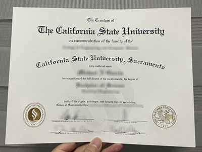 How can i order a Sacramento State diploma for a better job?