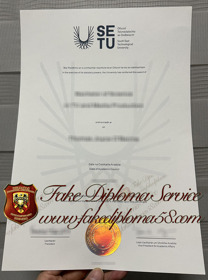 South East Technological University diploma