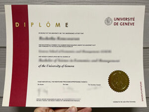 Université de Genève diploma