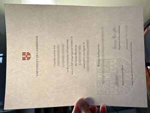 University of Cambridge diploma