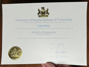 University of Ontario Institute of Technology diploma